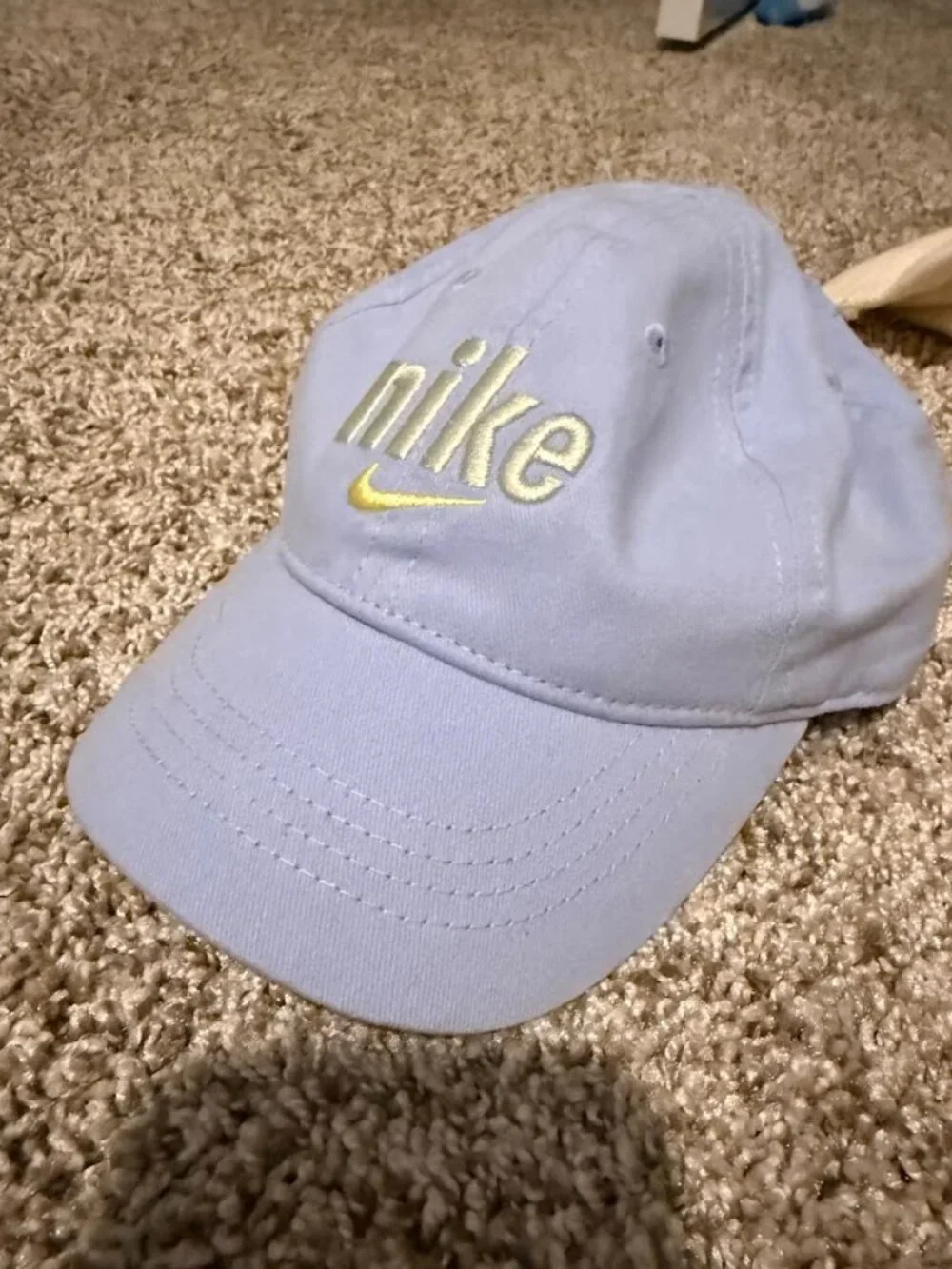 Nike Light Blue Baby Baseball Cap | 12-24M
